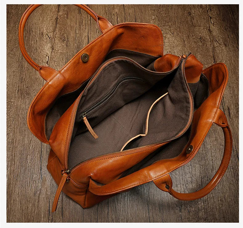 Genuine Leather Shoulder Bag