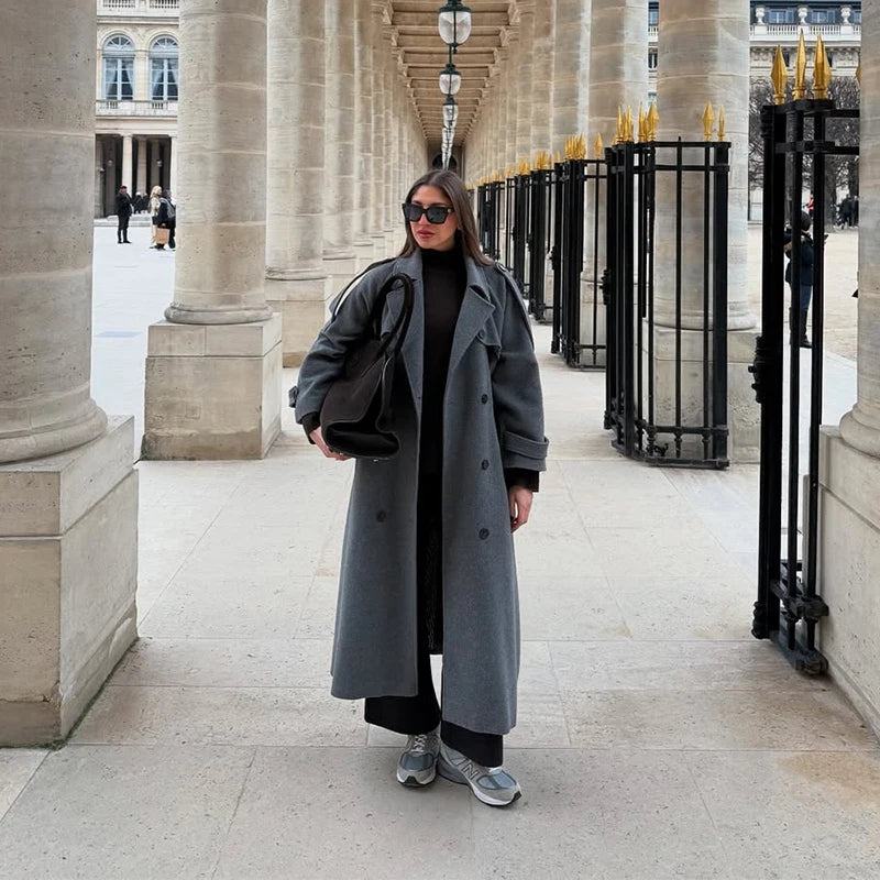 Burgundy Overcoat