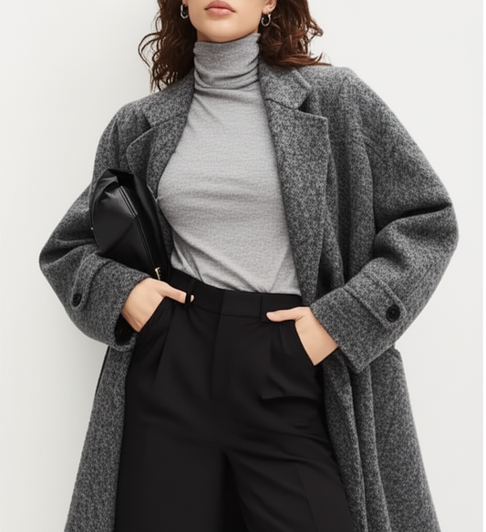 Elegante Wool Coat