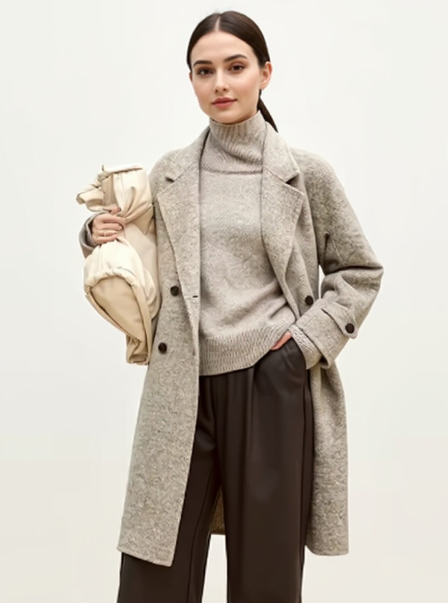 Elegante Wool Coat
